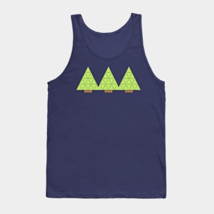 Fractal Trees quilt Tank Top